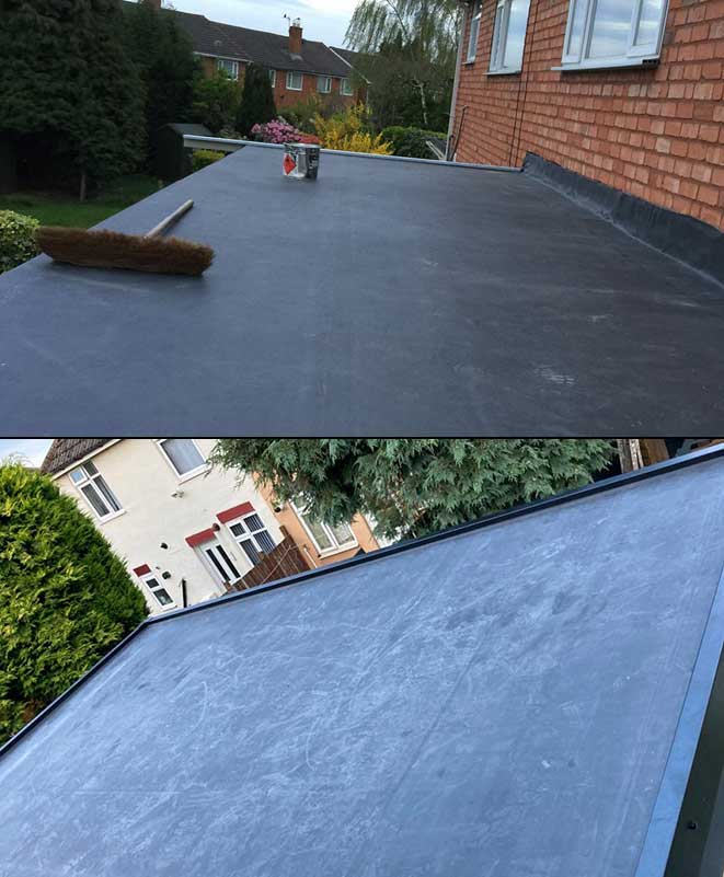 Rubber Roofing in Bridgnorth