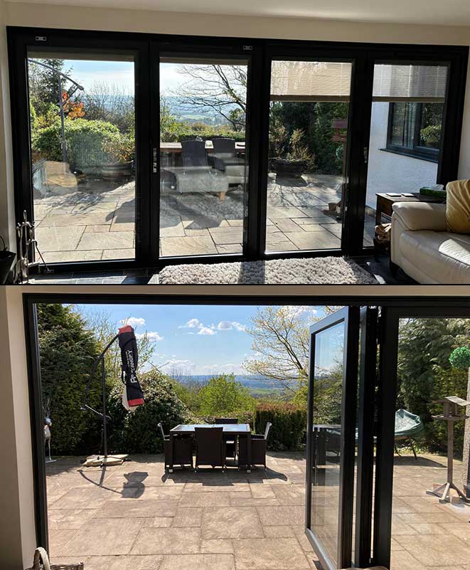 Bi-folding Doors in Hagley